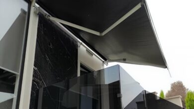 سایبان برقی بازویی اتوماتیک در اراک