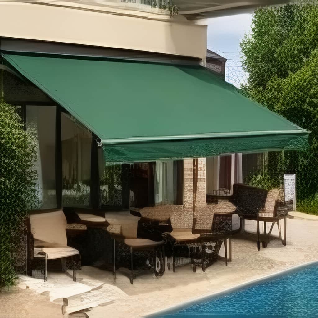 نصب سایبان برقی بازویی اتوماتیک ضد UV در سبزوار