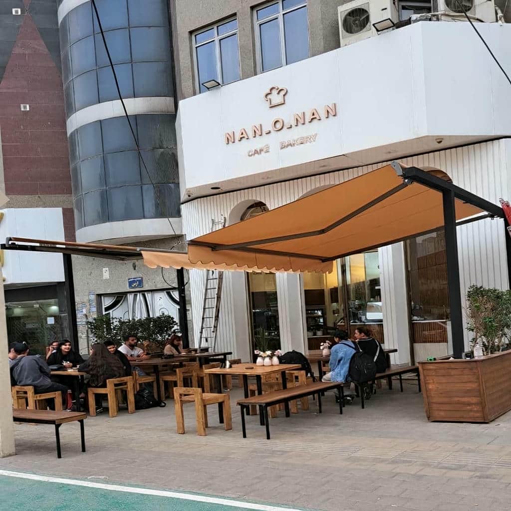 خرید سایبان برقی بازویی اتوماتیک بازوی تقویتی در نوشهر