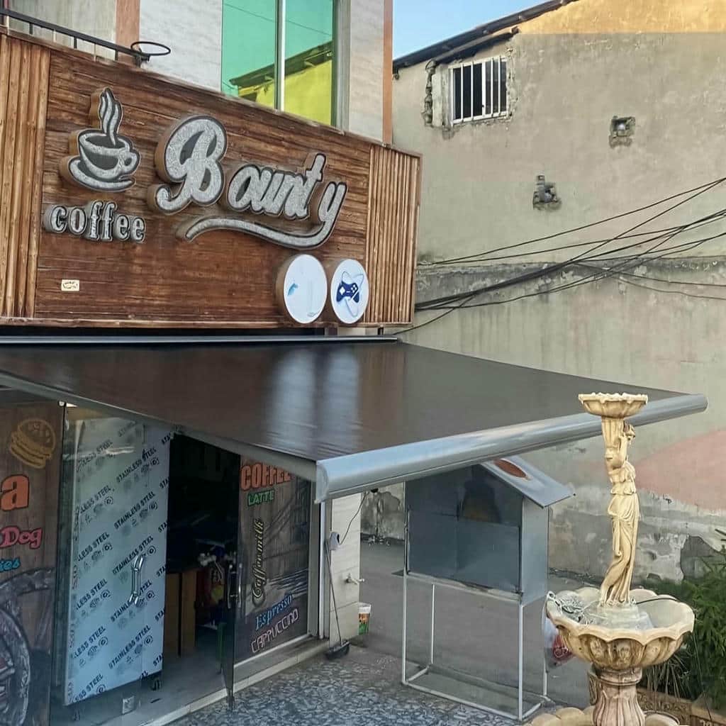 خرید سایبان برقی بازویی اتوماتیک سایبان اتوماتیک در یزد