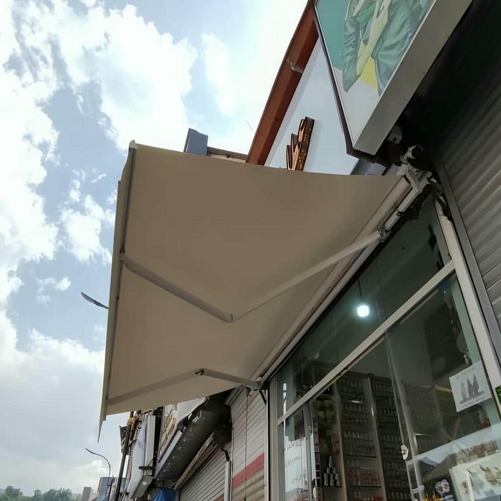 خرید سایبان برقی بازویی اتوماتیک جمع‌شونده در ساوه