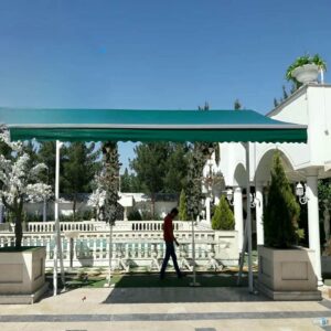 سایبان برقی بازویی اتوماتیک در بومهن