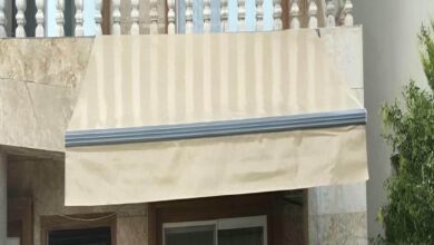 سایبان برقی بازویی اتوماتیک در سنندج