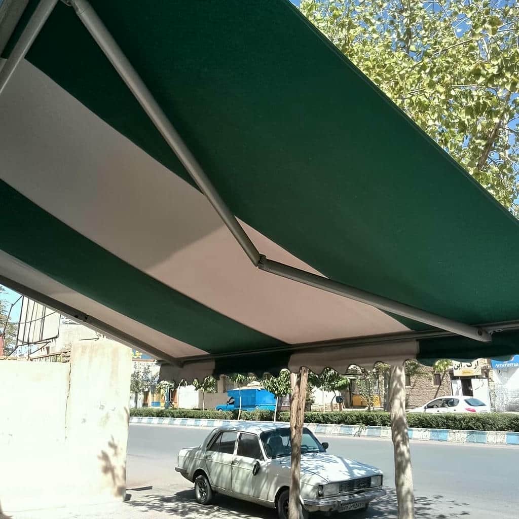 خرید سایبان برقی بازویی اتوماتیک در عظیمیه کرج