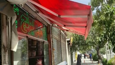 سایبان برقی بازویی اتوماتیک در کرمان