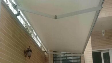 سایبان برقی بازویی اتوماتیک در نیشابور
