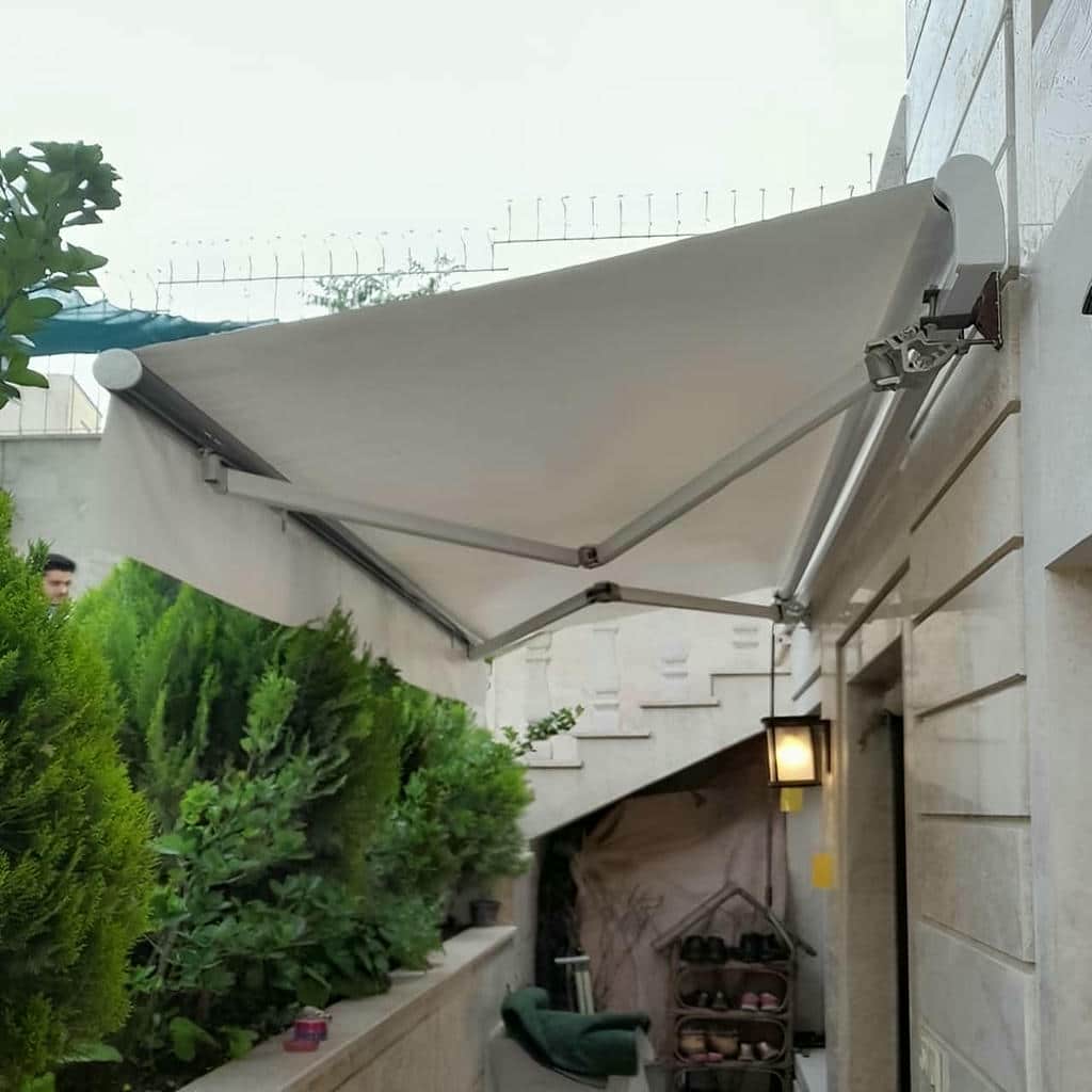 قیمت سایبان برقی بازویی اتوماتیک مدل کافه در شهرکرد