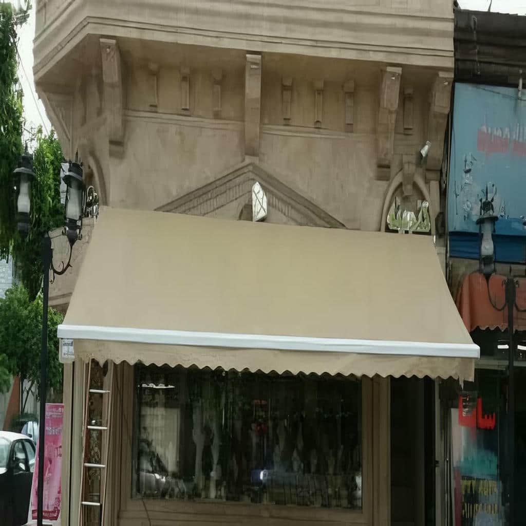 سایبان برقی بازویی اتوماتیک در گرگان