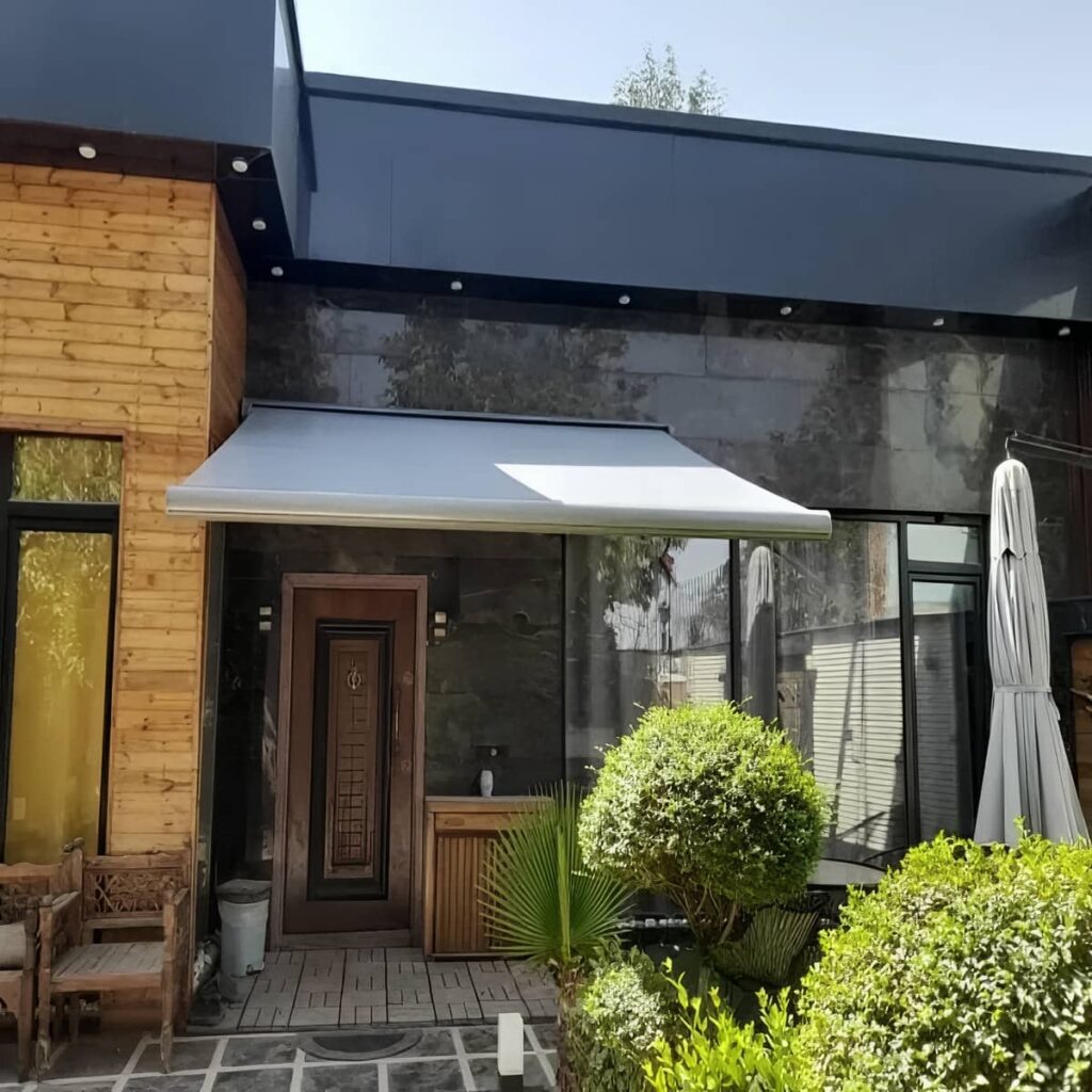 خرید سایبان برقی بازویی اتوماتیک کنترل دار در اشتهارد