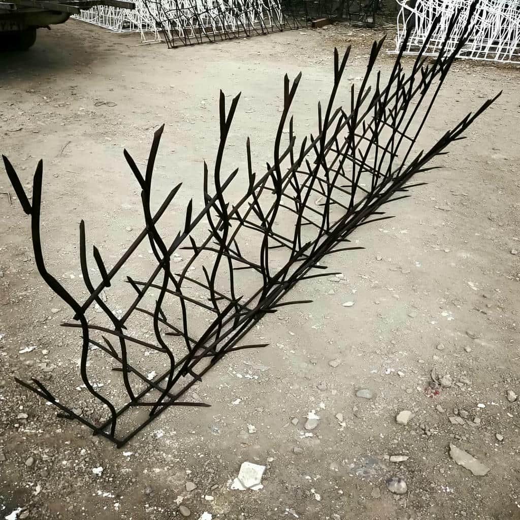 نصب حفاظ شاخ گوزنی رنگ صنعتی در اراک