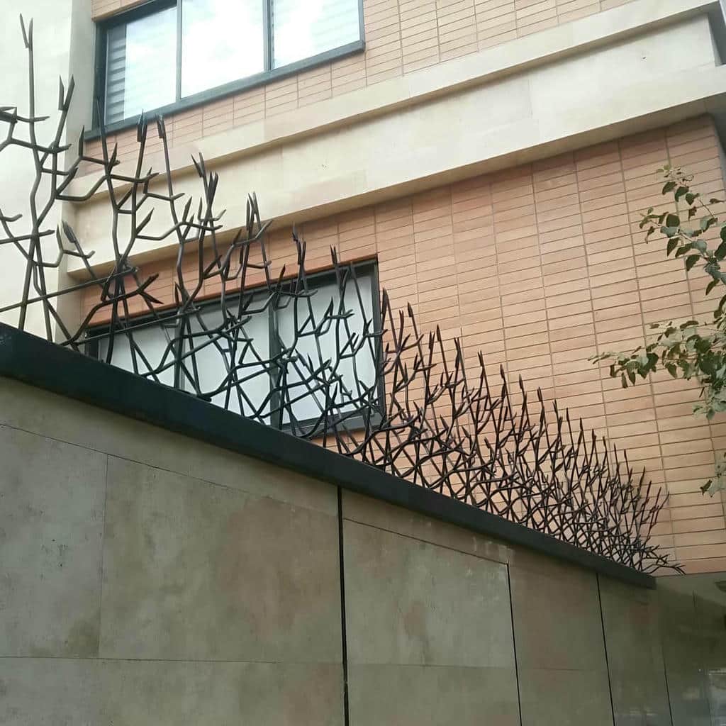 نصب حفاظ شاخ گوزنی تراکم فنی در بندر چابهار