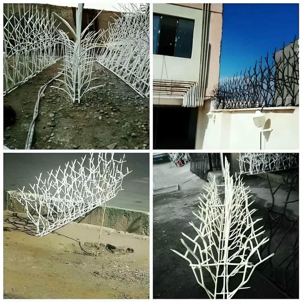 خرید حفاظ شاخ گوزنی پروژه آپارتمان در اراک