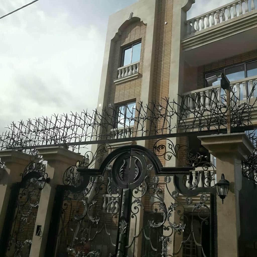 نصب حفاظ شاخ گوزنی جوش یکنواخت در بندر لنگه