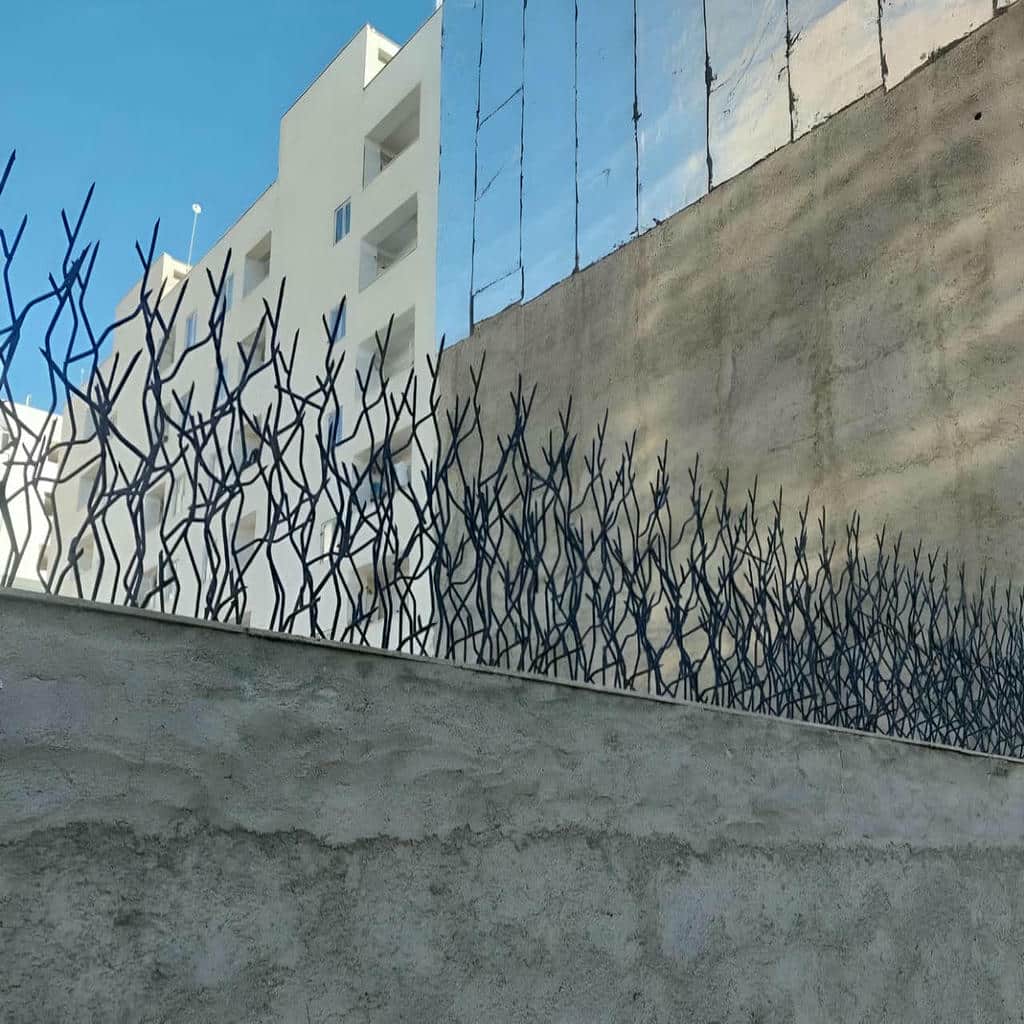 خرید حفاظ شاخ گوزنی دیوار حیاط در سنندج