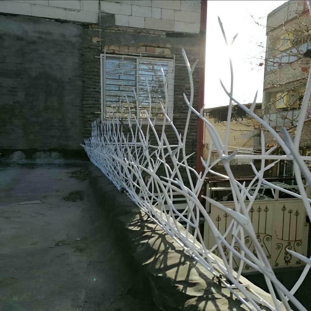 نصب حفاظ شاخ گوزنی جوش پایه در محمدشهر