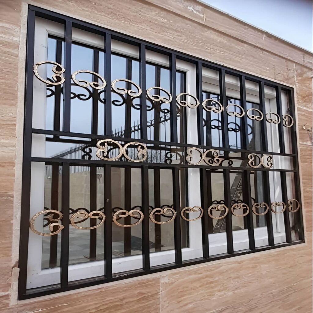 نرده پنجره حفاظ آهنی در دماوند