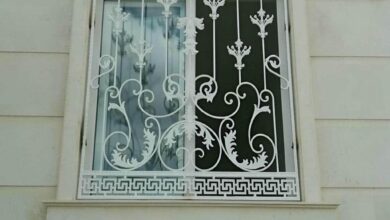 نرده پنجره حفاظ آهنی در لواسان