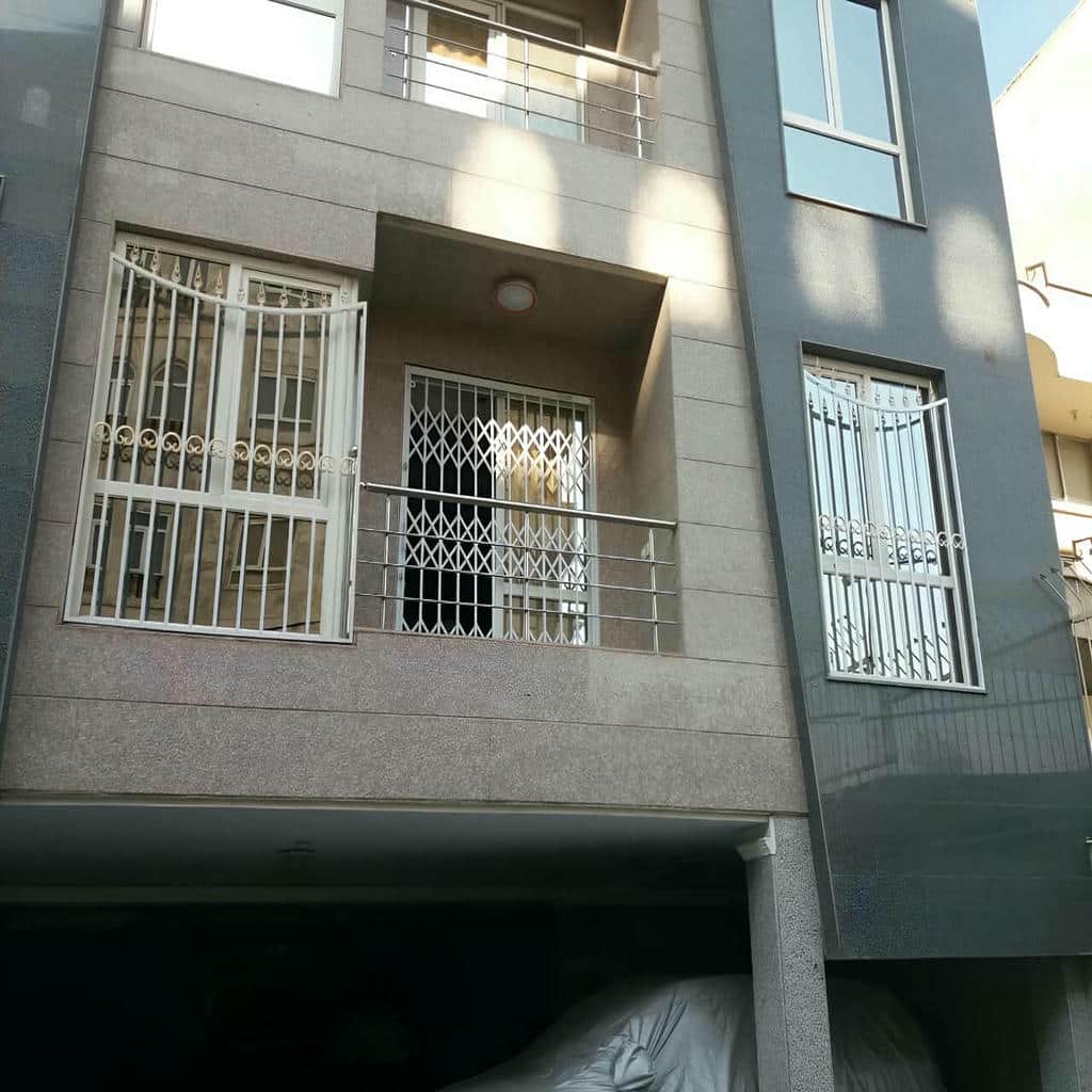 خرید نرده پنجره حفاظ آهنی ضدزنگ در بومهن