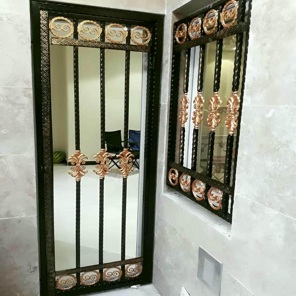 کارخانه حفاظ پنجره رنگ ضدزنگ در رشت