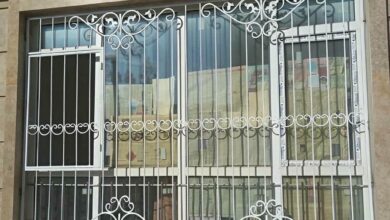 نرده پنجره حفاظ آهنی در اندیشه