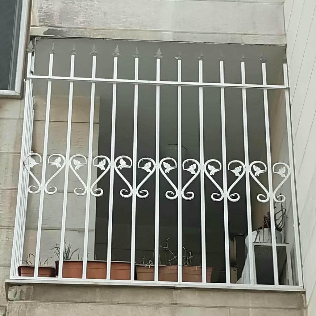 فروش نرده پنجره آهنی بازشو در کمال شهر