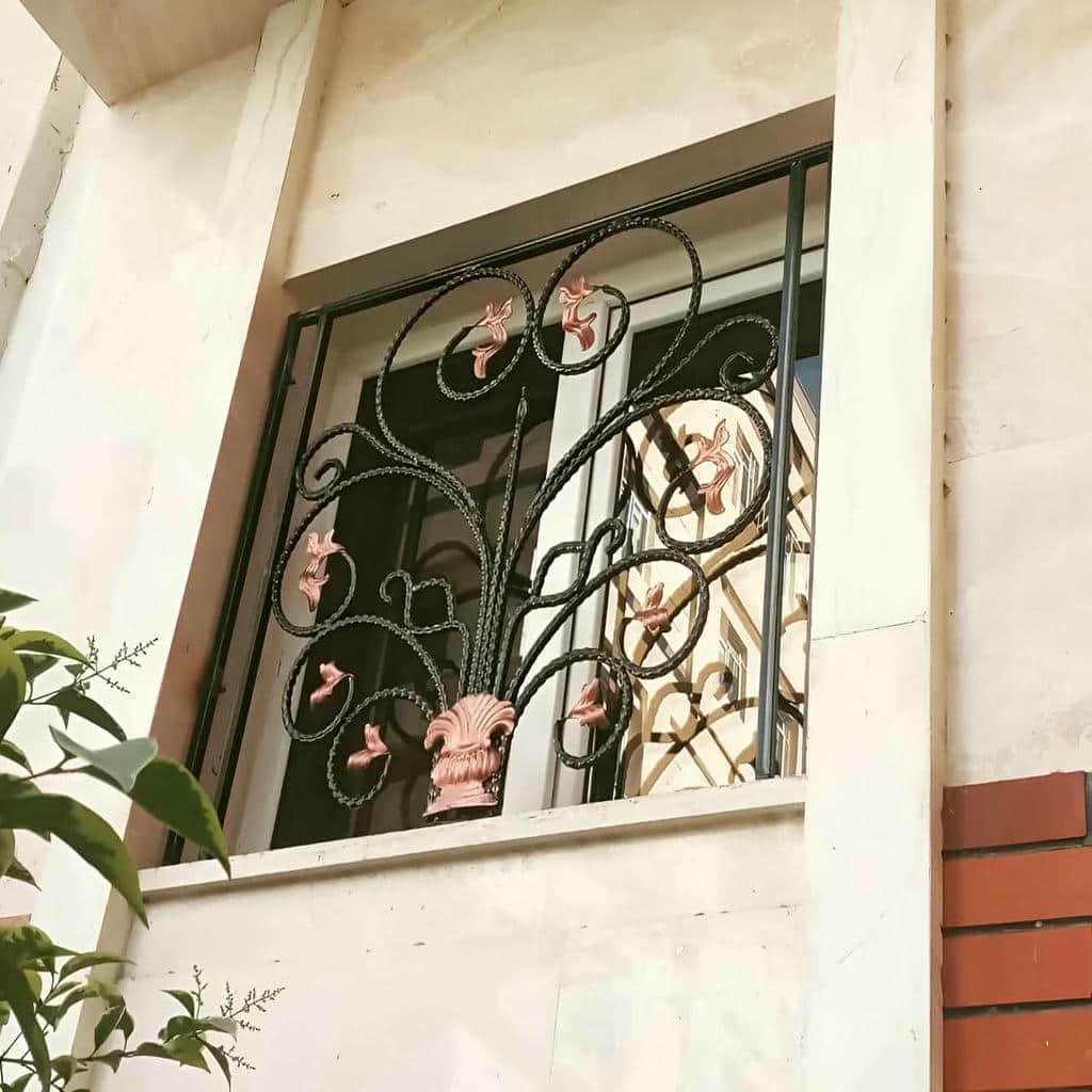 خرید حفاظ پنجره فرفورژه مدرن در گنبدکاووس