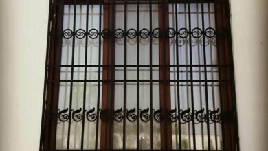 نرده پنجره آهنی در فردیس کرج