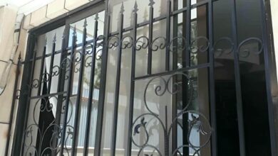 نرده پنجره حفاظ آهنی در شهریار