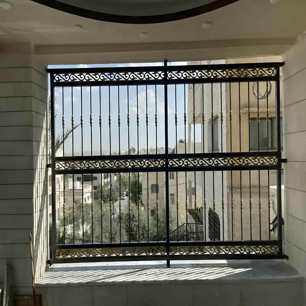 خرید حفاظ پنجره فرفورژه مدرن در تبریز