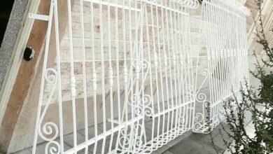 نرده پنجره آهنی در مهرشهر کرج