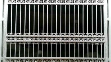نرده پنجره حفاظ آهنی در اشتهارد