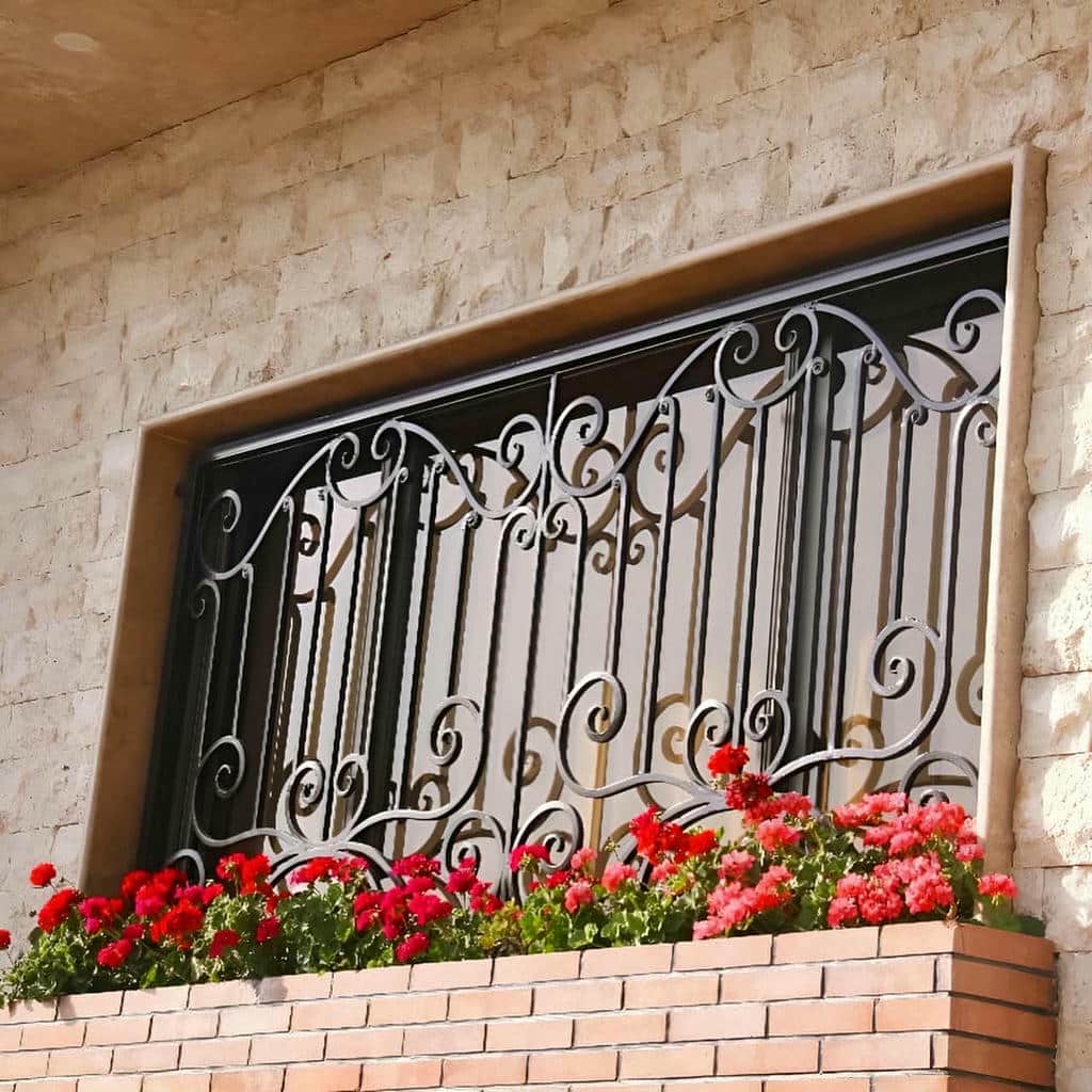 نرده پنجره حفاظ آهنی در طالقان