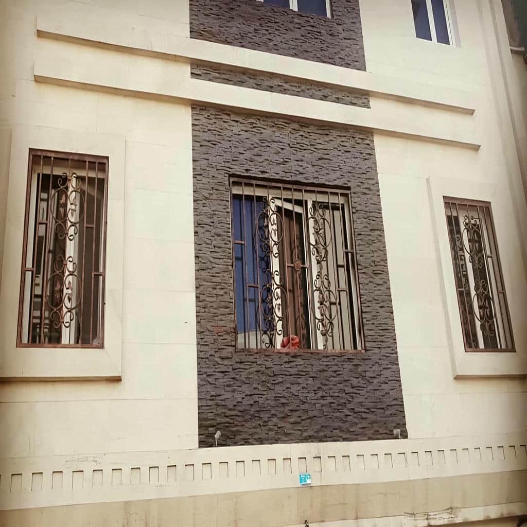 نرده پنجره آهنی در قشم