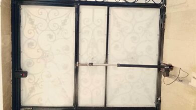 جک درب پارکینگ اتوماتیک در رشت
