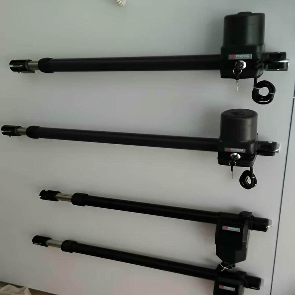 نصب جک درب پارکینگ اتوماتیک دهانه در بومهن
