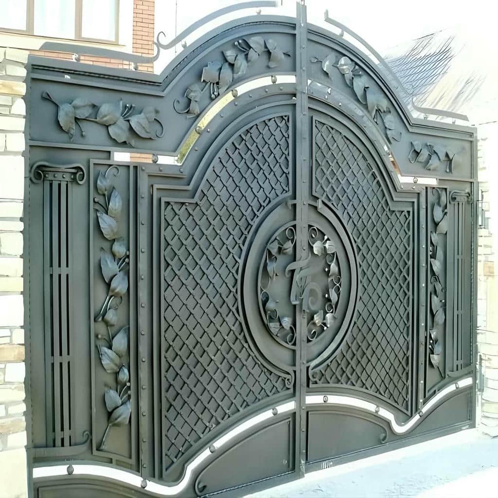 قیمت درب حیاط ویلا ساده در کیش