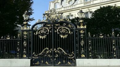 درب حیاط ویلا در بیرجند