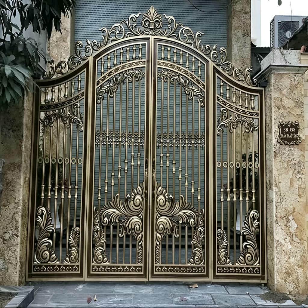 کارخانه درب حیاط ویلا مدرن در اندیشه