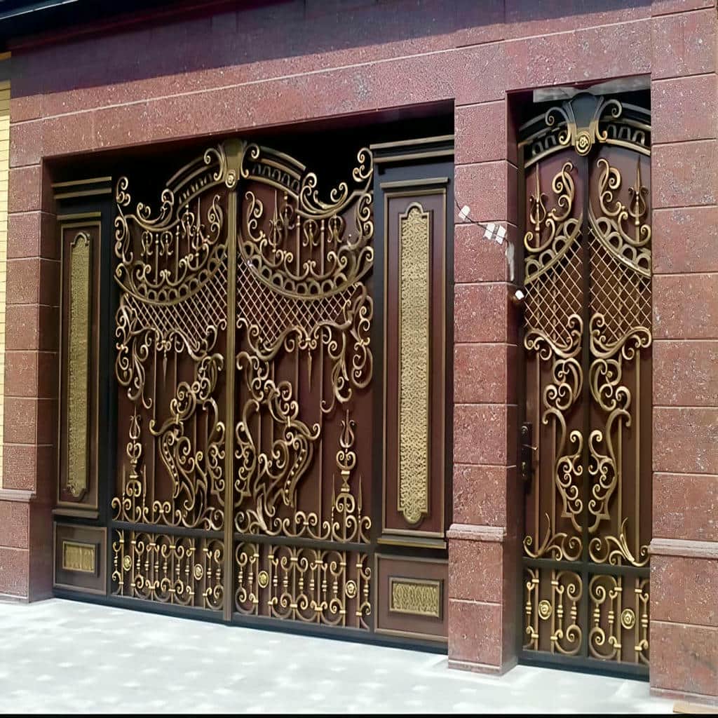 فروش درب حیاط ویلا سنگین در قشم
