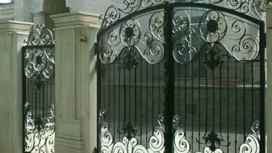 درب حیاط ویلا در پردیس