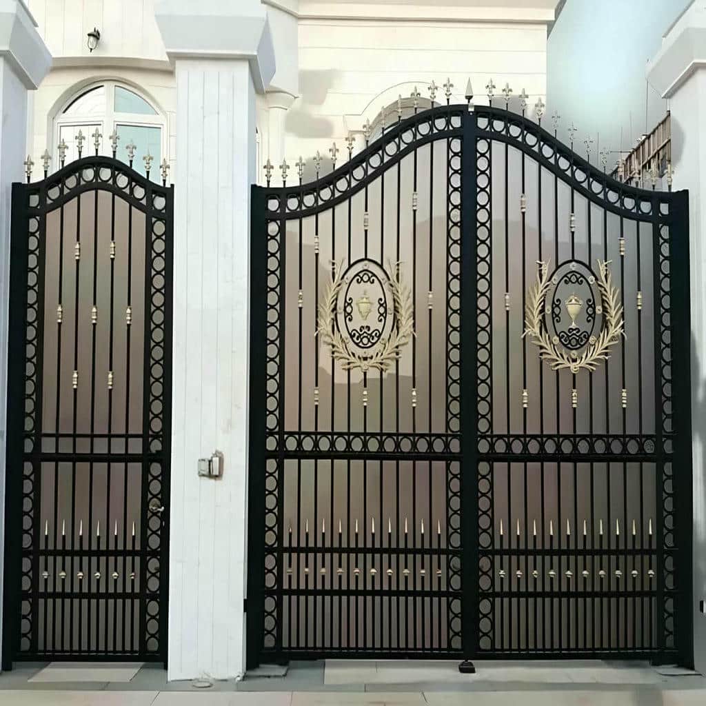 قیمت درب حیاط ویلا فرفورژه در بومهن