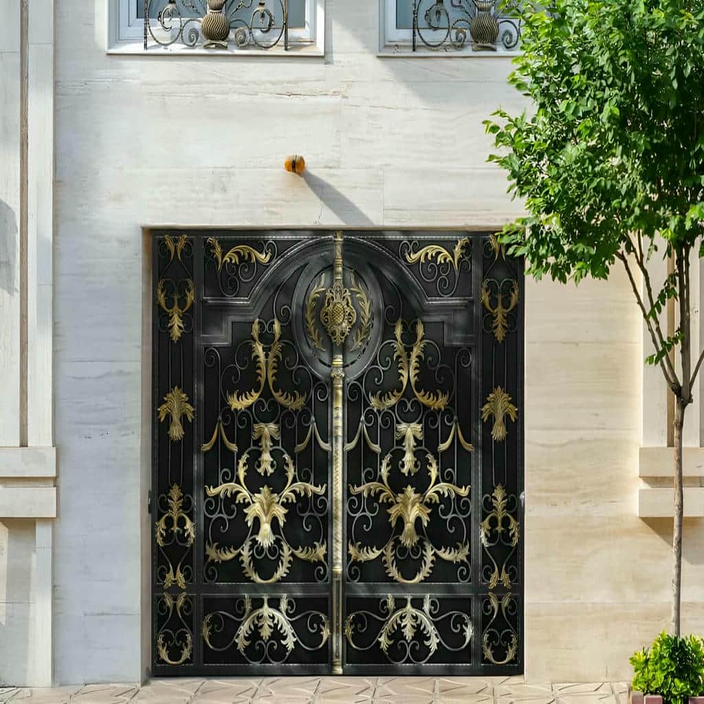 خرید درب حیاط ویلا ساده در اهواز