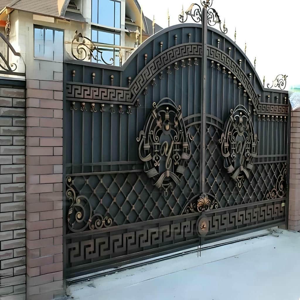 قیمت درب حیاط ویلا فرفورژه در اصفهان