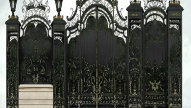 درب حیاط ویلا در محمدشهر