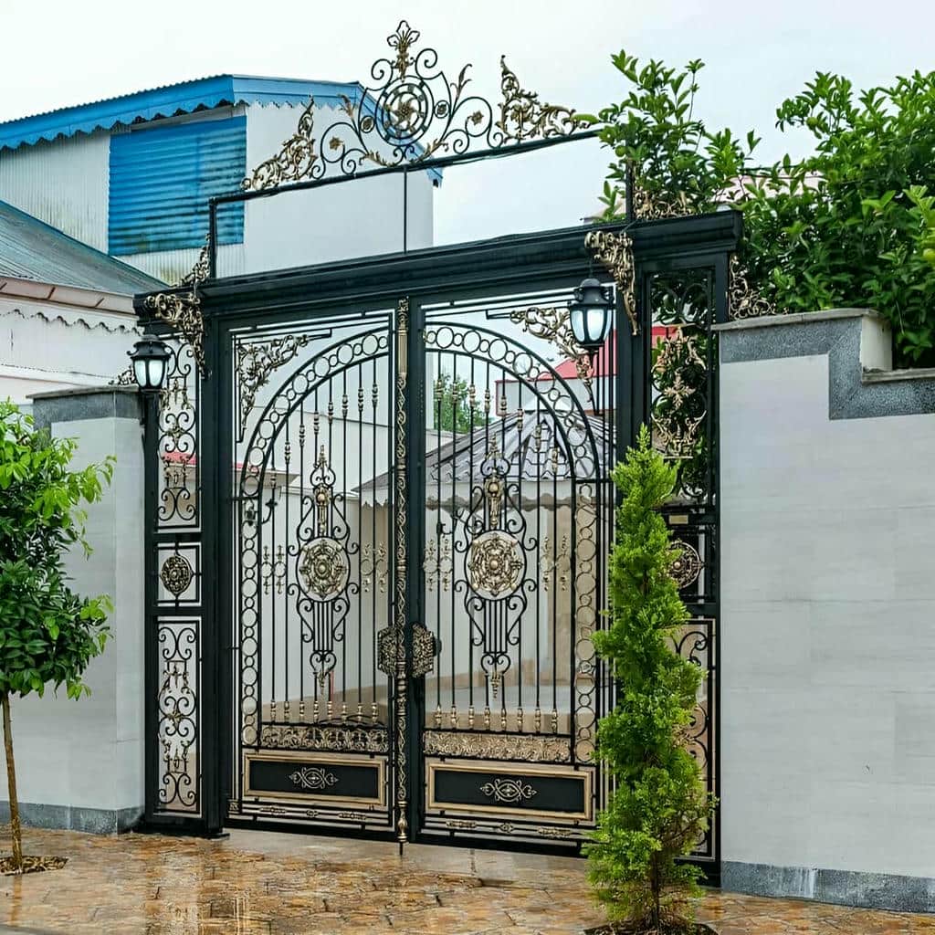 کارخانه درب حیاط ویلا باغی در یاسوج