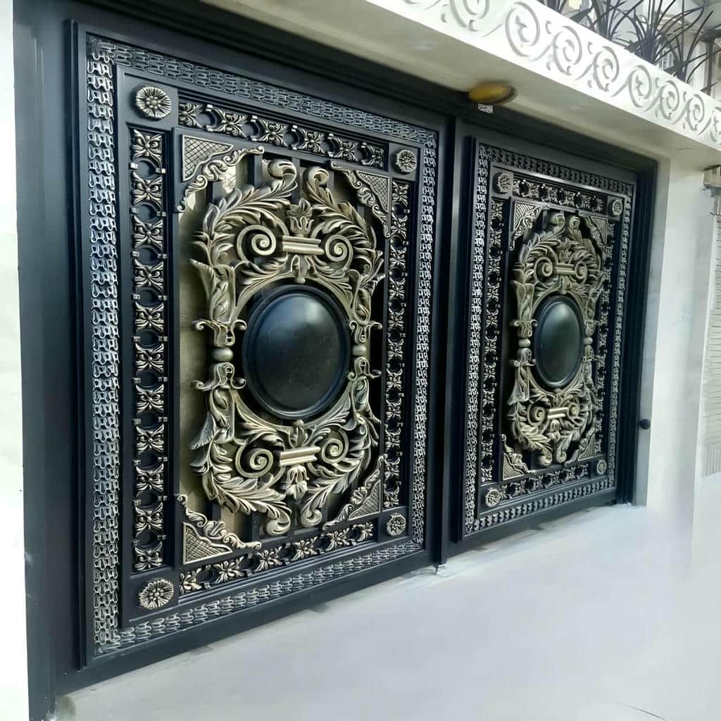 خرید درب حیاط ویلا ساده در استان مازندران