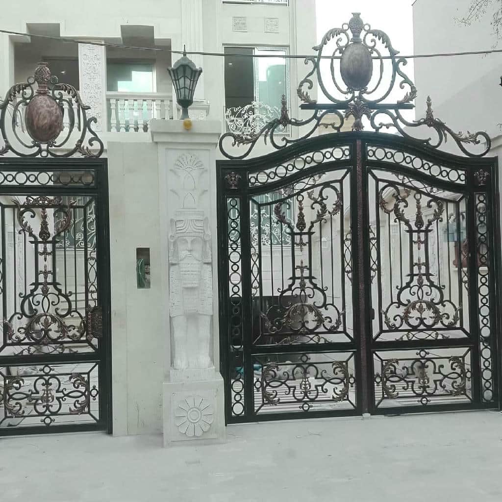خرید درب حیاط ویلا مدرن در بندر چابهار