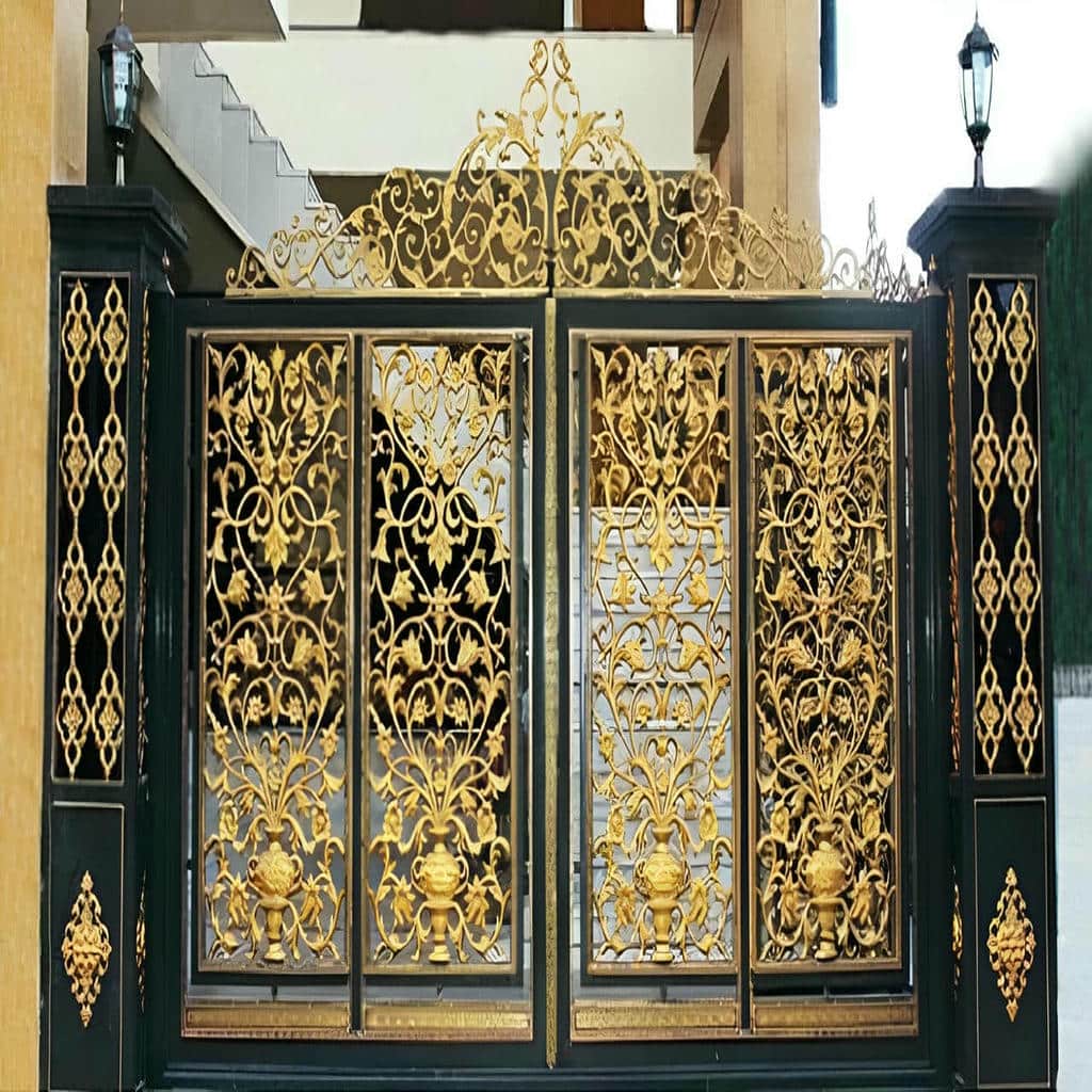 فروش درب حیاط ویلا مدرن در نوشهر