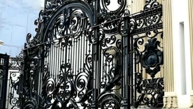 درب حیاط ویلا در شهریار