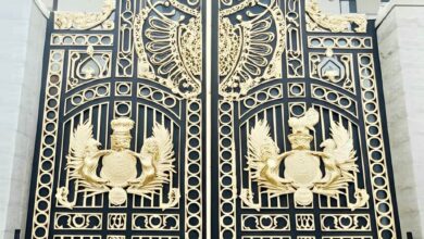 درب حیاط ویلا در استان گیلان